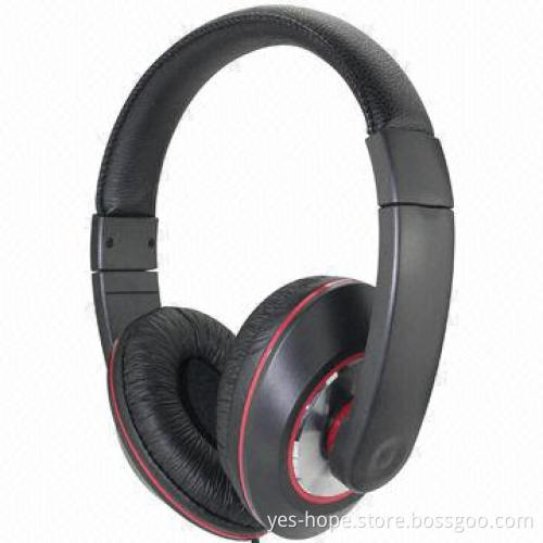 Stereo music wired headphones
